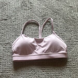 CRZ YOGA Light Pink Sports Bra